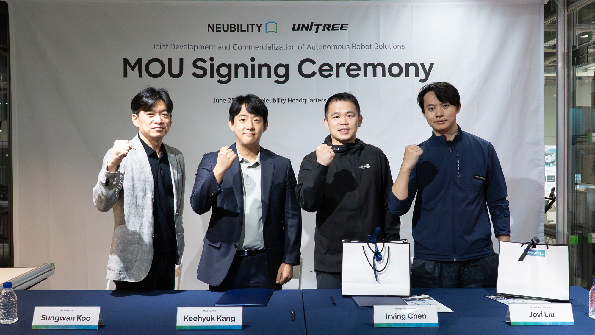 NEUBILITY Signs MOU with Unitree to Co-develop Humanoid Robot Solutions